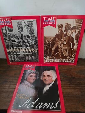 TIME for Kids Readers American Revolution History Books Lot of 3 Harcourt